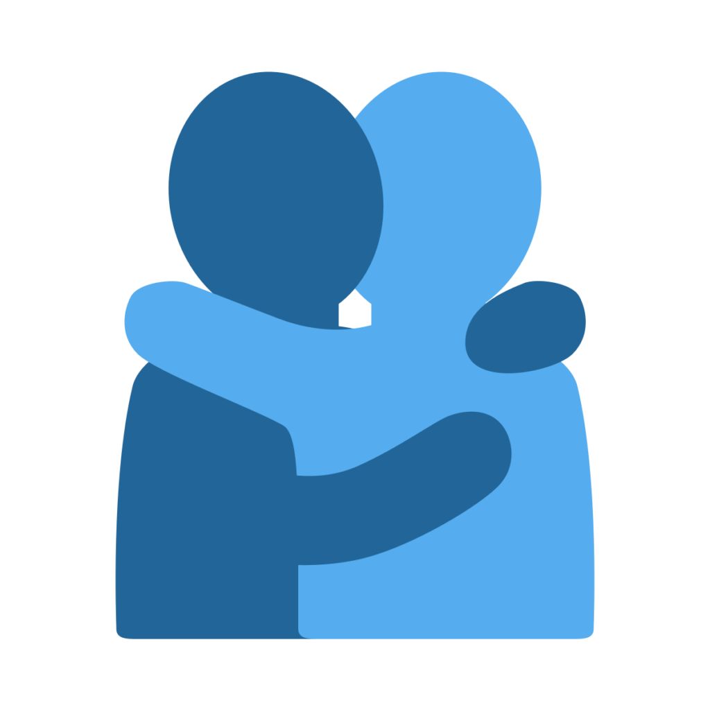 ⊛ People Hugging Emoji