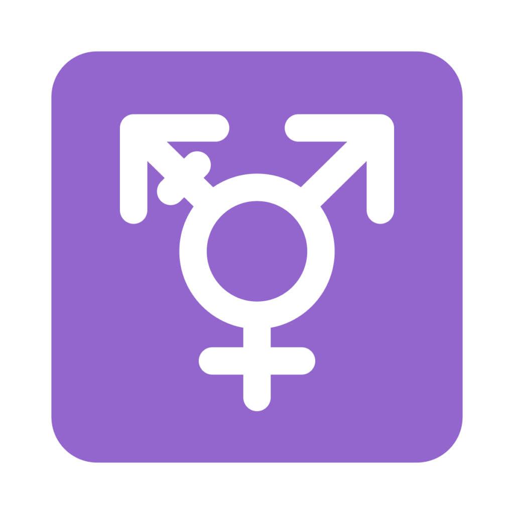 ⊛ Transgender Symbol Emoji