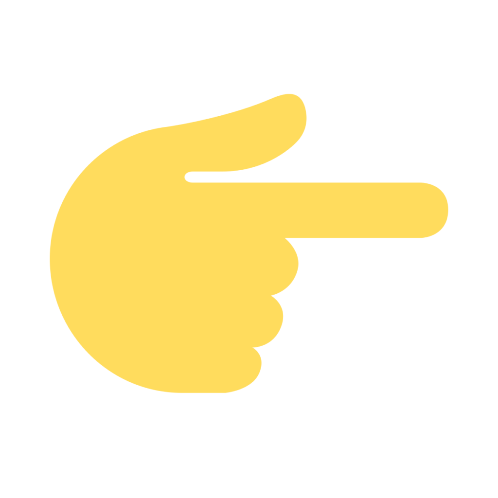 Backhand Index Pointing Right Emoji