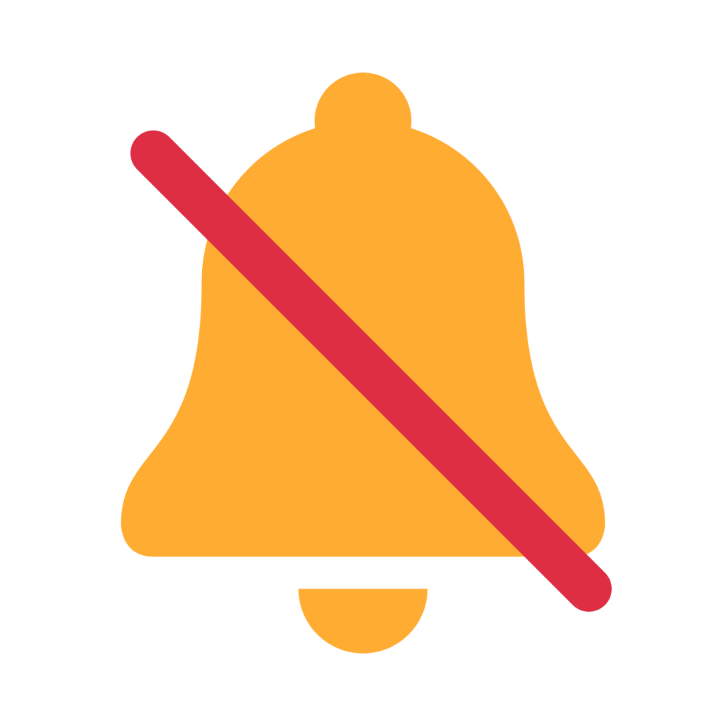 Bell With Slash Emoji