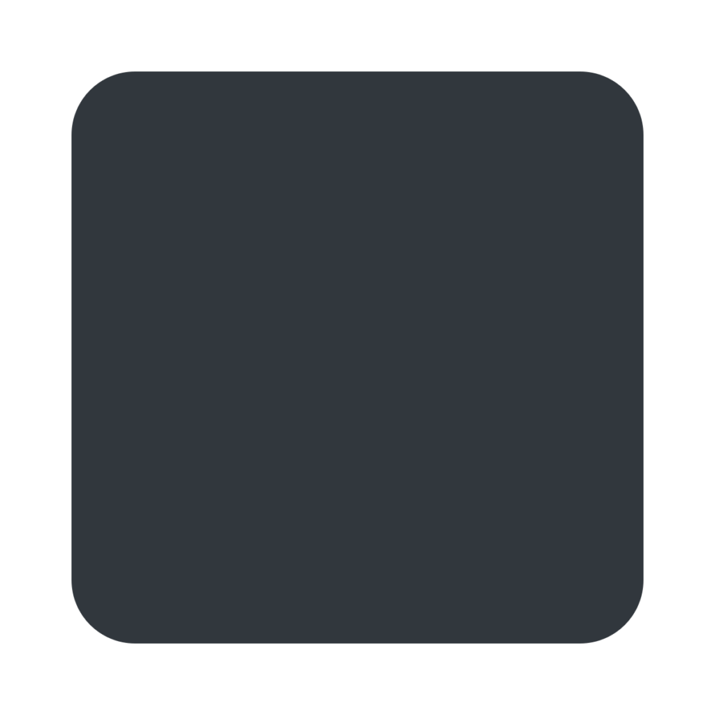 Black Large Square Emoji