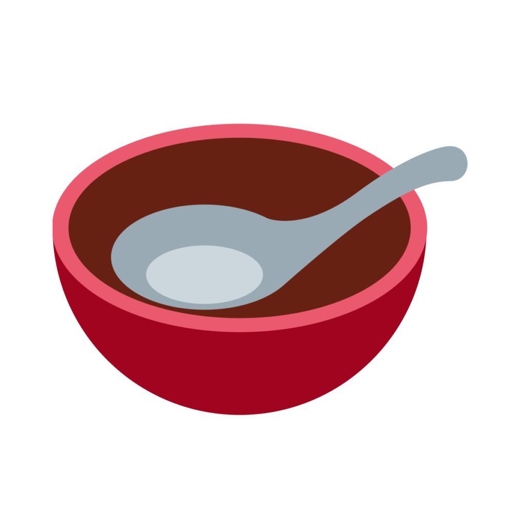 Bowl With Spoon Emoji