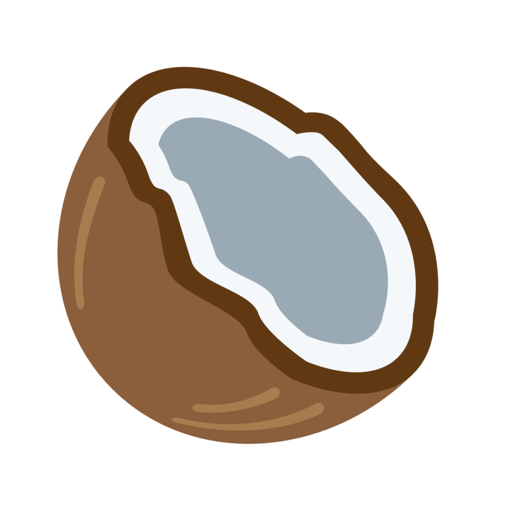 Coconut Emoji