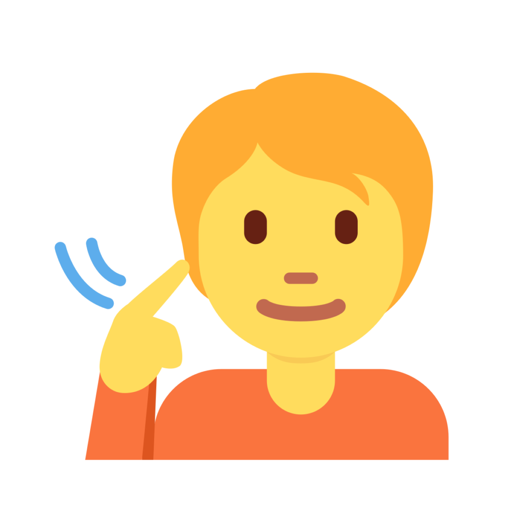 Deaf Person Emoji
