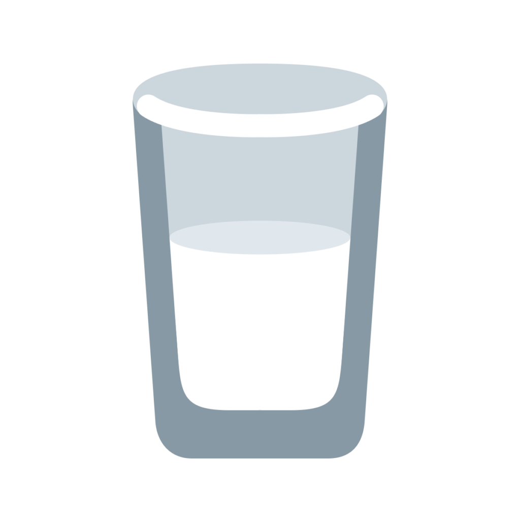 Glass Of Milk Emoji