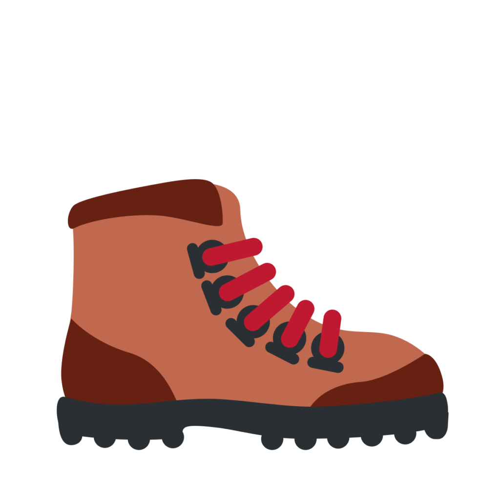 Hiking Boot Emoji