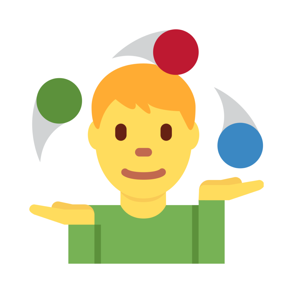 Man Juggling Emoji