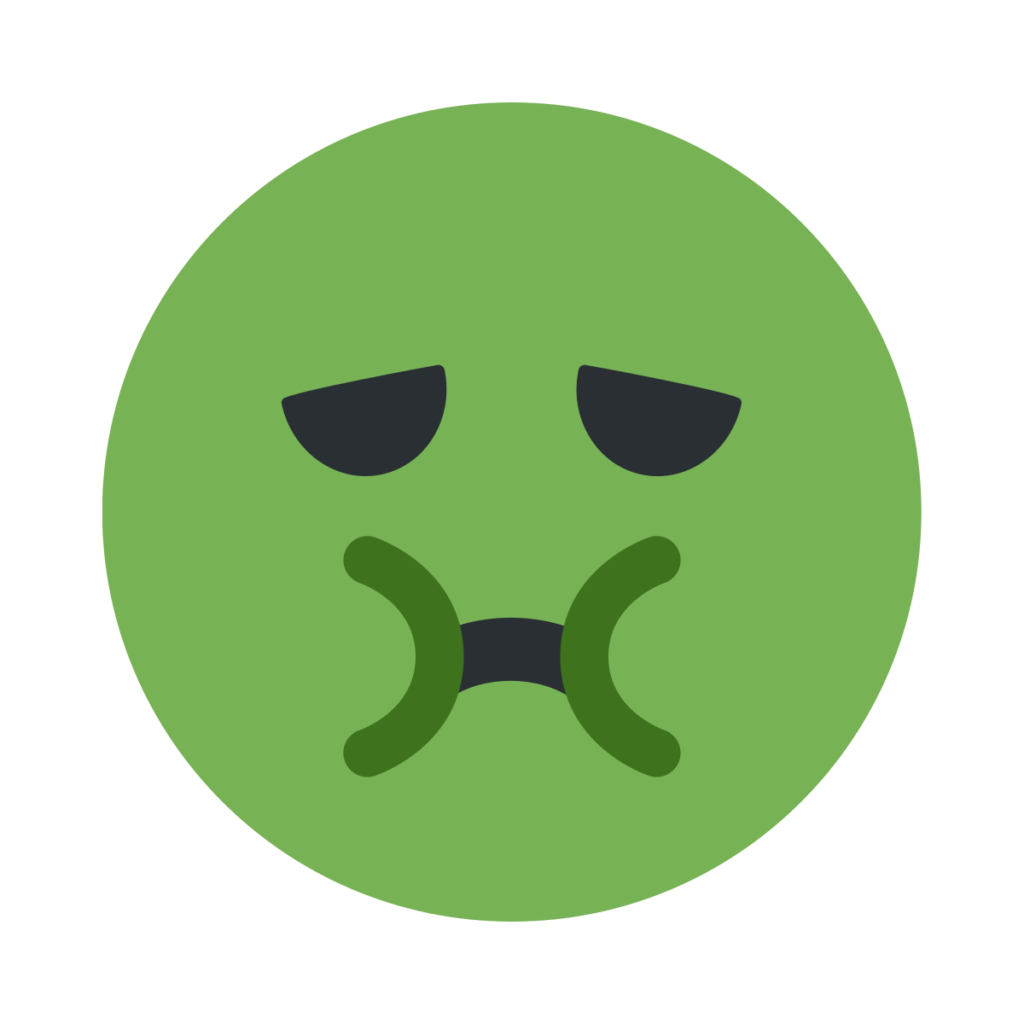 Nauseated Face Emoji