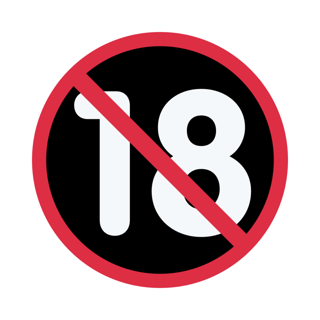 No One Under Eighteen Emoji