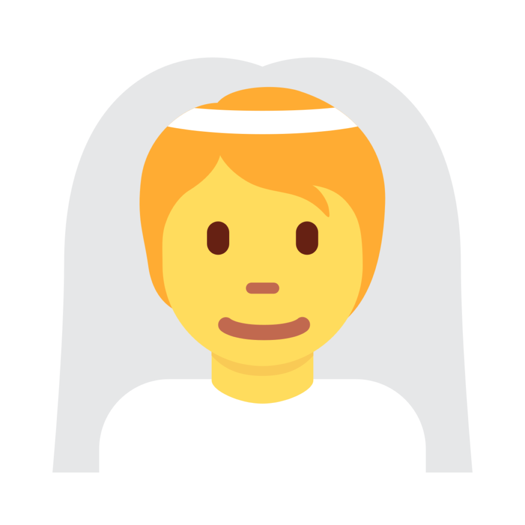 Person With Veil Emoji