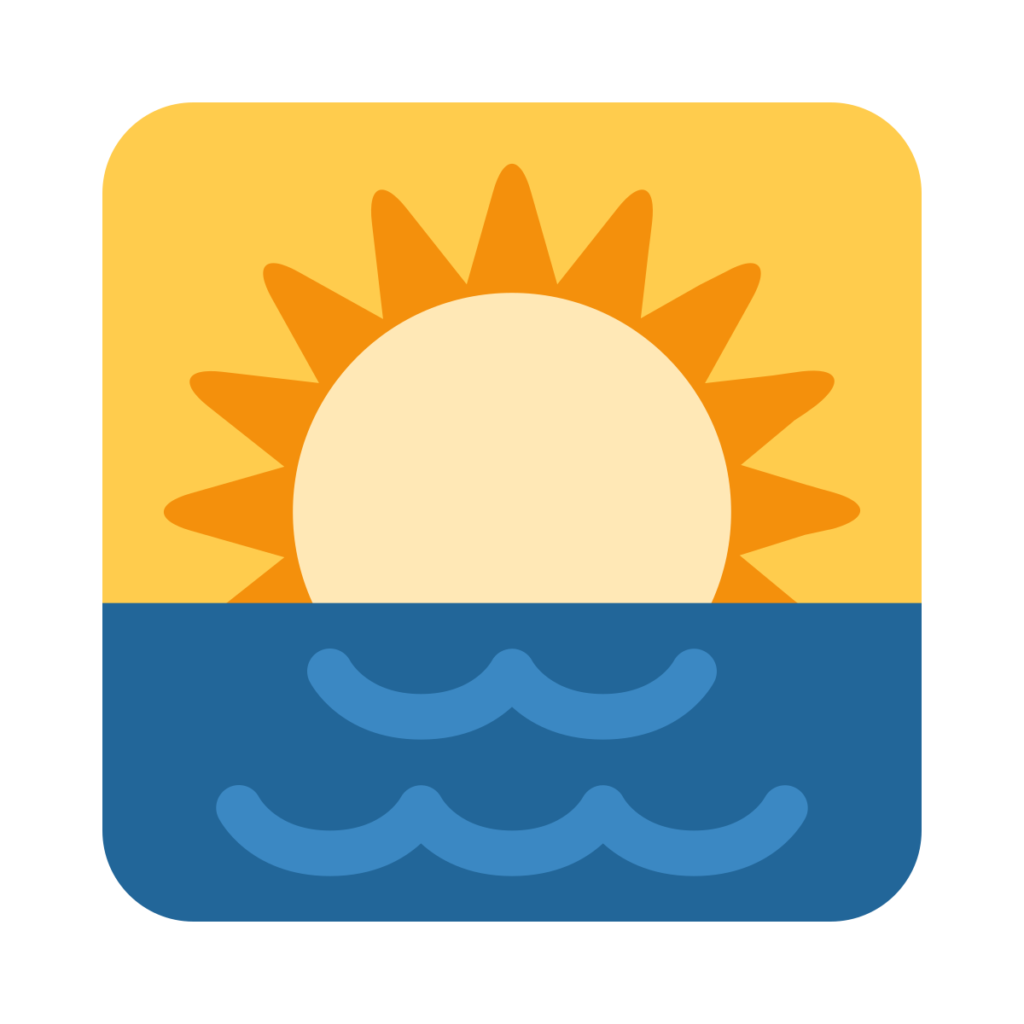 Sunrise Emoji