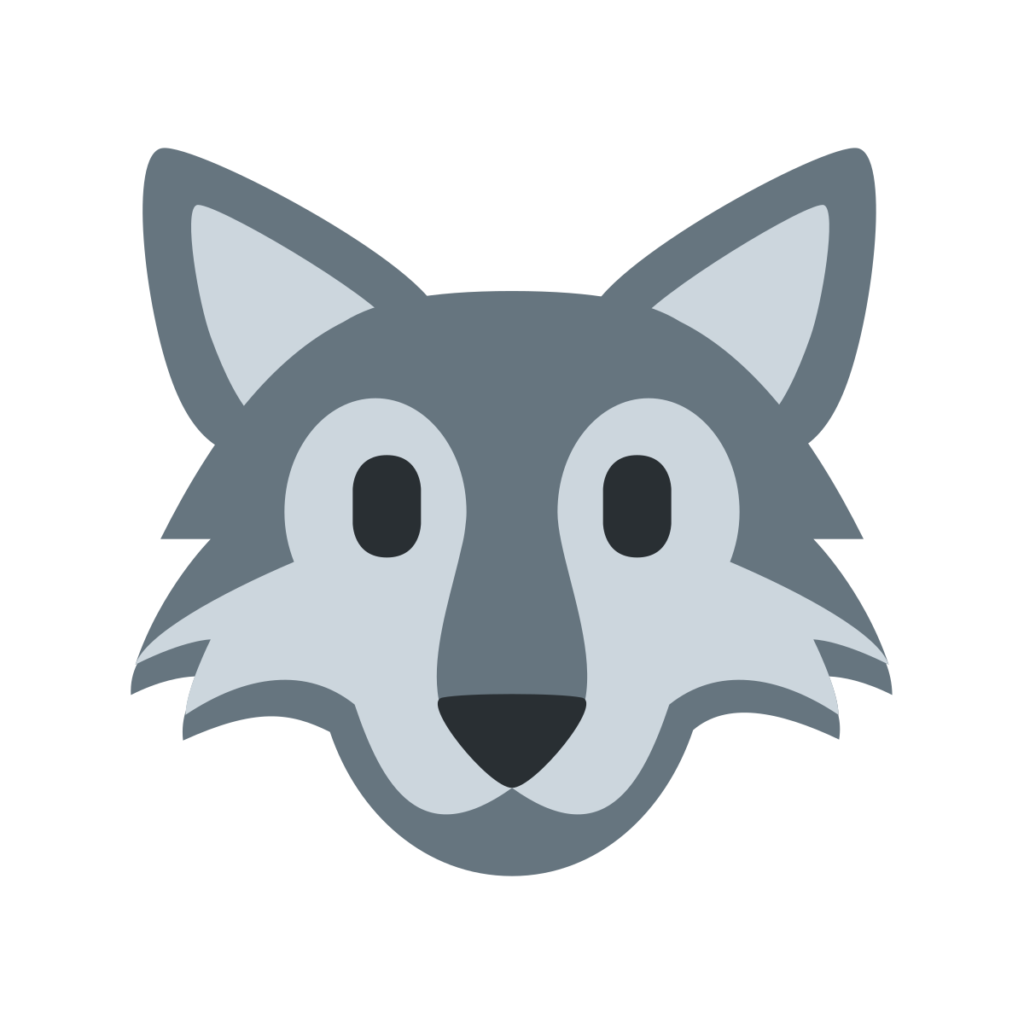 Wolf Emoji